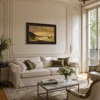 De kust bij Sainte-Adresse — Parijs appartement
