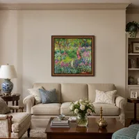 De Iristuin in Giverny — Italiaanse villa