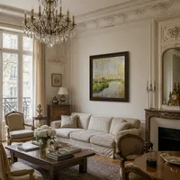 De rivier de Epte — Parijs appartement