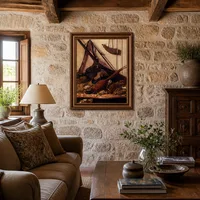 Trofeeën van de jacht — Italiaanse villa