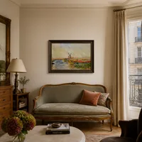 Tulpenveld in Nederland  — Parijs appartement