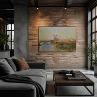 Tulpenveld in Nederland  — Moderne loft