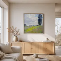 Wandeling in de weilanden bij Argenteuil — Scandinavisch huis