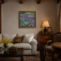 Waterlelies — Huis van kunstverzamelaar