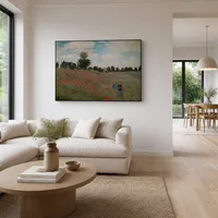 Wilde klaprozen, vlakbij Argenteuil — Scandinavisch huis