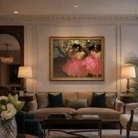Dansers in roze — Boutiquehotel
