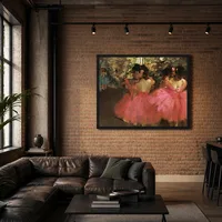 Dansers in roze — Moderne loft