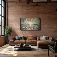 De zon — Moderne loft
