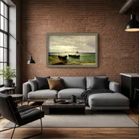 Het strand — Moderne loft