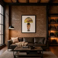 Hibiscuslamp — Moderne loft