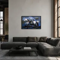 Dinamica dell'azione (Miti dell'azione, Mussolini a cavallo)  — Moderne loft