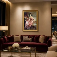 Dame in Roos — Luxe penthouse
