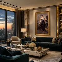 Portret van Donna Franca Florio — Luxe penthouse