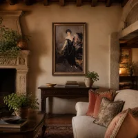 Portret van Donna Franca Florio — Italiaanse villa