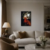 De vrouw in het rood — Klassieke bibliotheek