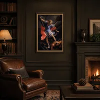 De aartsengel Michaël verslaat Satan — Klassieke bibliotheek