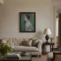 Portret van een dame — Parijs appartement