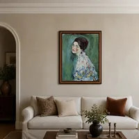 Portret van een dame — Italiaanse villa