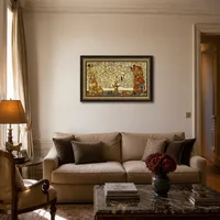 De levensboom, Stoclet-fries — Parijs appartement