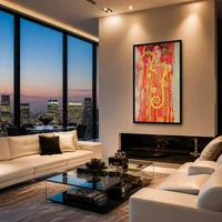 Plafondschilderingen van de Universiteit van Wenen (Geneeskunde) — Luxe penthouse