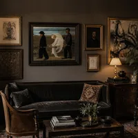 De gewonde engel — Huis van kunstverzamelaar