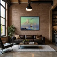 Zonsondergang — Moderne loft