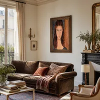 Jeanne Hebuterne — Parijs appartement