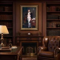 Napoleon Bonaparte in zijn studie aan de Tuilerieën — Klassieke bibliotheek