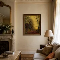 Herfst goud — Parijs appartement
