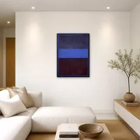 Nr.61 (roest en blauw) — Minimalistische galerie