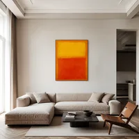 Oranje en geel — Minimalistische galerie