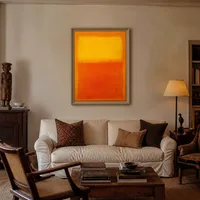 Oranje en geel — Huis van kunstverzamelaar