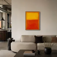Oranje en geel — Moderne loft