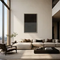 Zonder titel (bruin en grijs) — Luxe penthouse