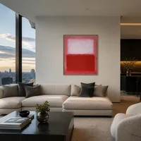 Wit boven rood — Luxe penthouse