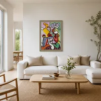 Groot stilleven op sokkel — Scandinavisch huis