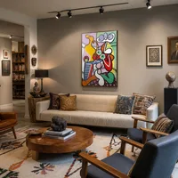 Groot stilleven op sokkel — Huis van kunstverzamelaar