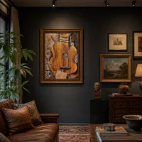 Gitaar (ik hou van Eva) — Huis van kunstverzamelaar