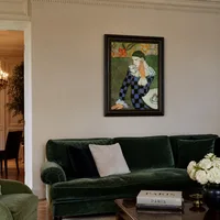 Harlekijn leunt — Parijs appartement