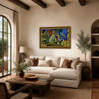 Mediterraan landschap — Mediterraan huis