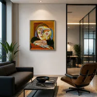 Vrouw bij het raam — Designkantoor