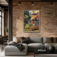 Landschap met pauwen — Moderne loft
