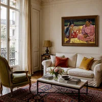 Tahitiaanse vrouwen — Parijs appartement