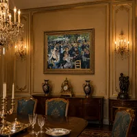 Dans bij Moulin de la Galette — Kasteeleetkamer
