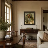 Rozen en Jasmijn in een Delftse Vaas — Italiaanse villa