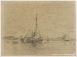 Het kanaal in Hollang Het kanaal in Hollang