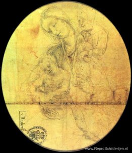 Maria met het kind en de jonge Sint-Jan Maria met het kind en de jonge Sint-Jan