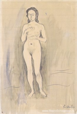 Vrouwelijk Naakt (Studie voor "Waarheid") Vrouwelijk Naakt (Studie voor "Waarheid")