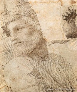 Studie voor het hoofd van een dichter Studie voor het hoofd van een dichter