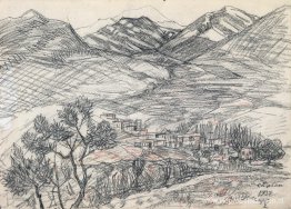 Dorp aan de voet van de berg Dorp aan de voet van de berg